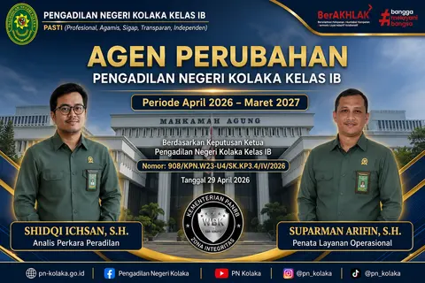 Agen Perubahan 2026
